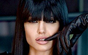 Модные оттенки для черных волос