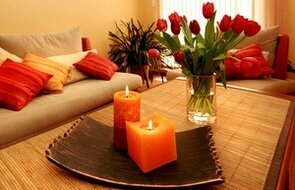 Свечи в интерьере