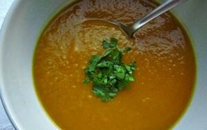 Тыквенный суп карри