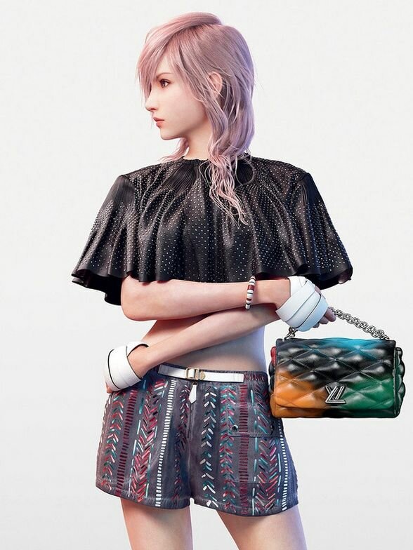 Персонаж игры Молния - лицо Vuitton
