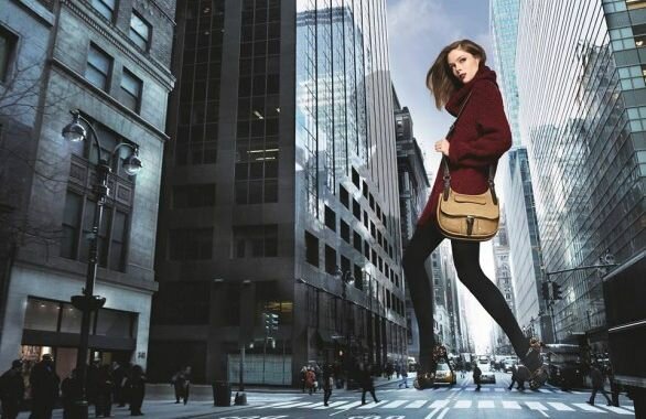 Сумки Longchamp представляет Коко Роша (Coco Rocha)
