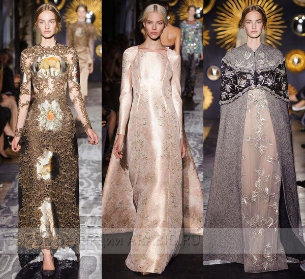 Одежда, платья, аксессуары в стиле барокко Valentino