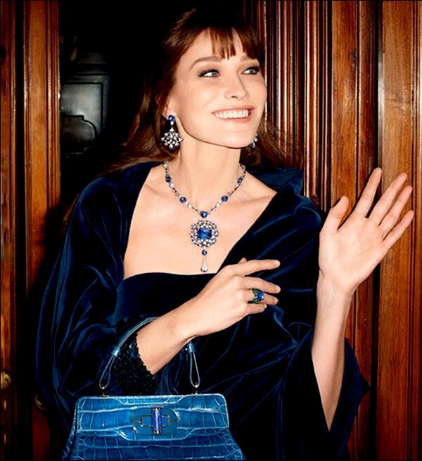 Карла Бруни Саркози для Булгари (Bvlgari)