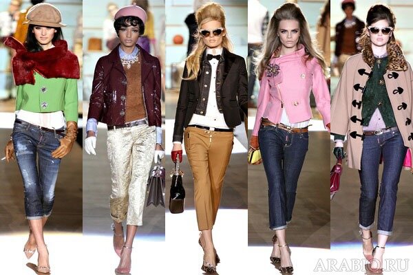 Dsquared2 модная коллекция одежды осень-зима 2012-2013