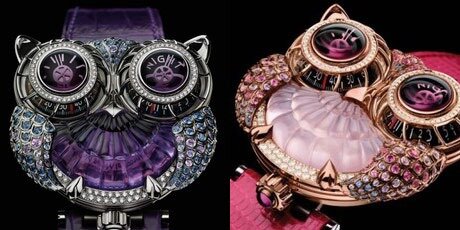 Уникальные ювелирные часы Boucheron
