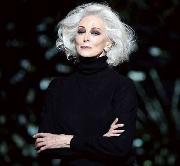 Американская модель Кармен Делль‘Орефайс (Carmen Dell’Orefice)