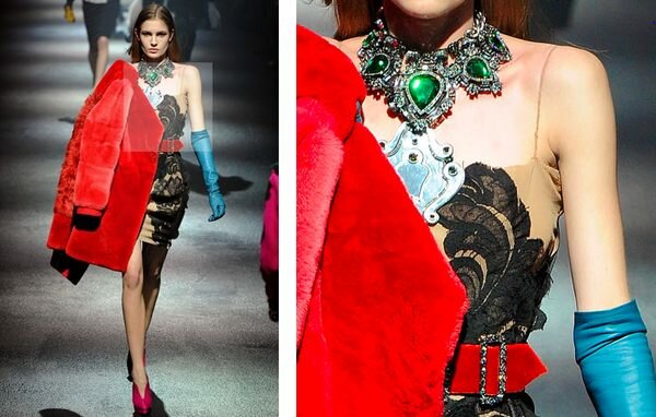 Массивные украшения Lanvin выглядят великолепно