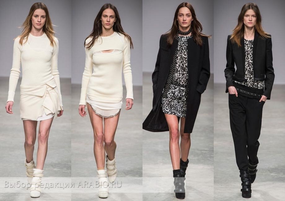 Коллекция осень-зима 2013-2014 Isabel Marant контраст