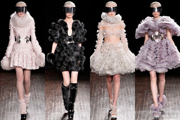коллекция осень-зима 2012-13 от бренда Alexander McQueen