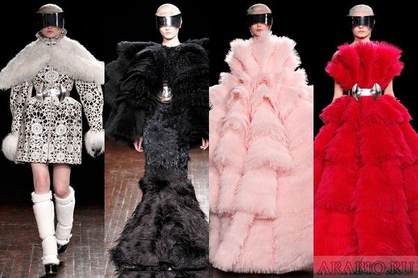 коллекция осень-зима 2012-13 от бренда Alexander McQueen