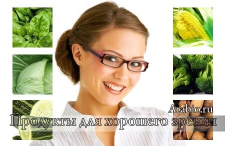 Продукты улучшающие зрение