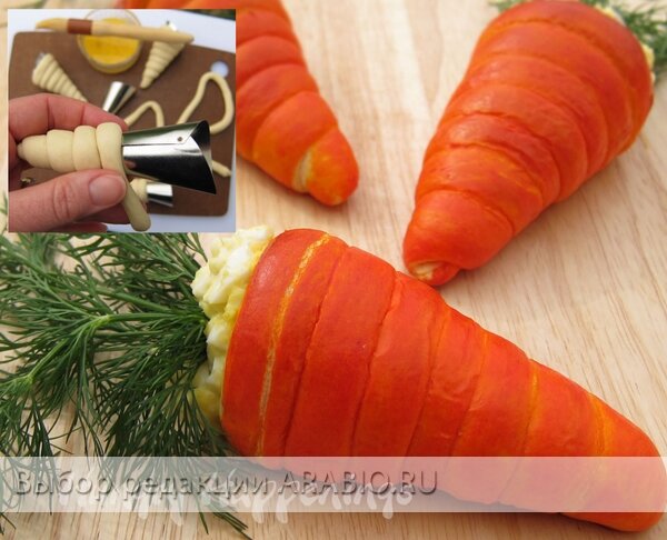 Новогодний салат Морковка