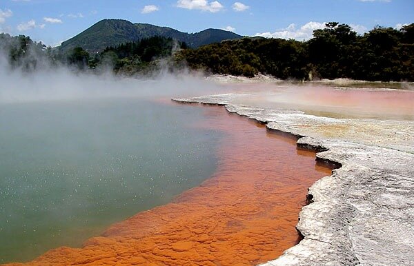  Wai-O-Tapu спа Новая Зеландия