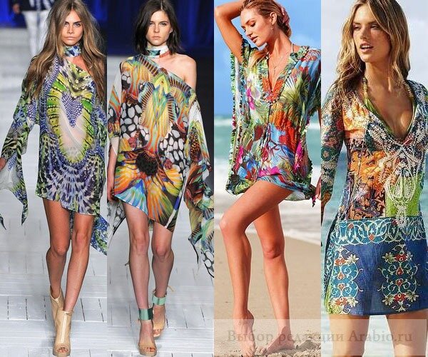 Модные туники 2013 Cavalli фото