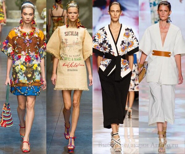 Модные туники 2013 Etro фото